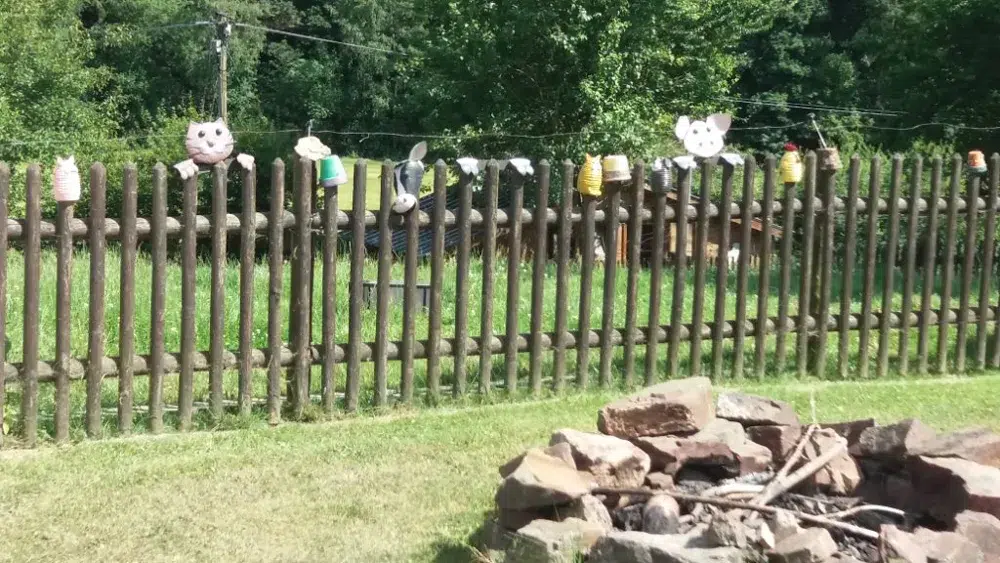 Feuerstelle im Garten